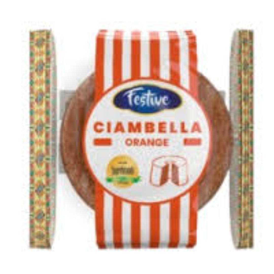FESTIVE RING CAKE ORANGE 90G